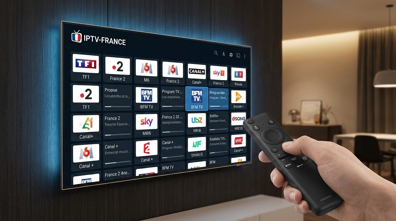 Comment installer IPTV sur Smart TV — Le tuto racaciptv-france